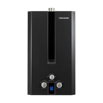 Calentador de Paso Challenger 12 Litros Tiro Forzado Gas Natural WHF7124 Negro_1